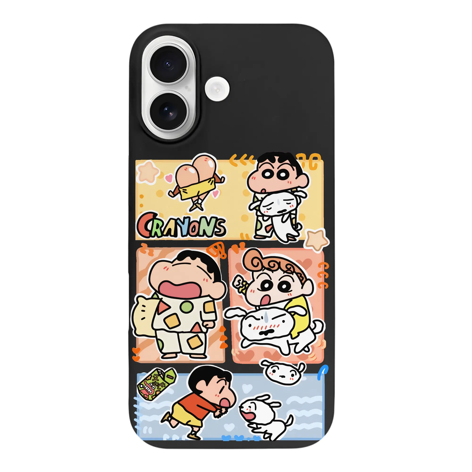 クレヨンしんちゃん グッズ 野原 ひまわり - iPhone 17 シリーズ シリコンケース 薄型 耐衝撃 指紋防止 ソフトタッチカバー 精密フィット 傷防止 保護ケース iPhone 17/17 Air/17 Pro/17 Pro Max 対応